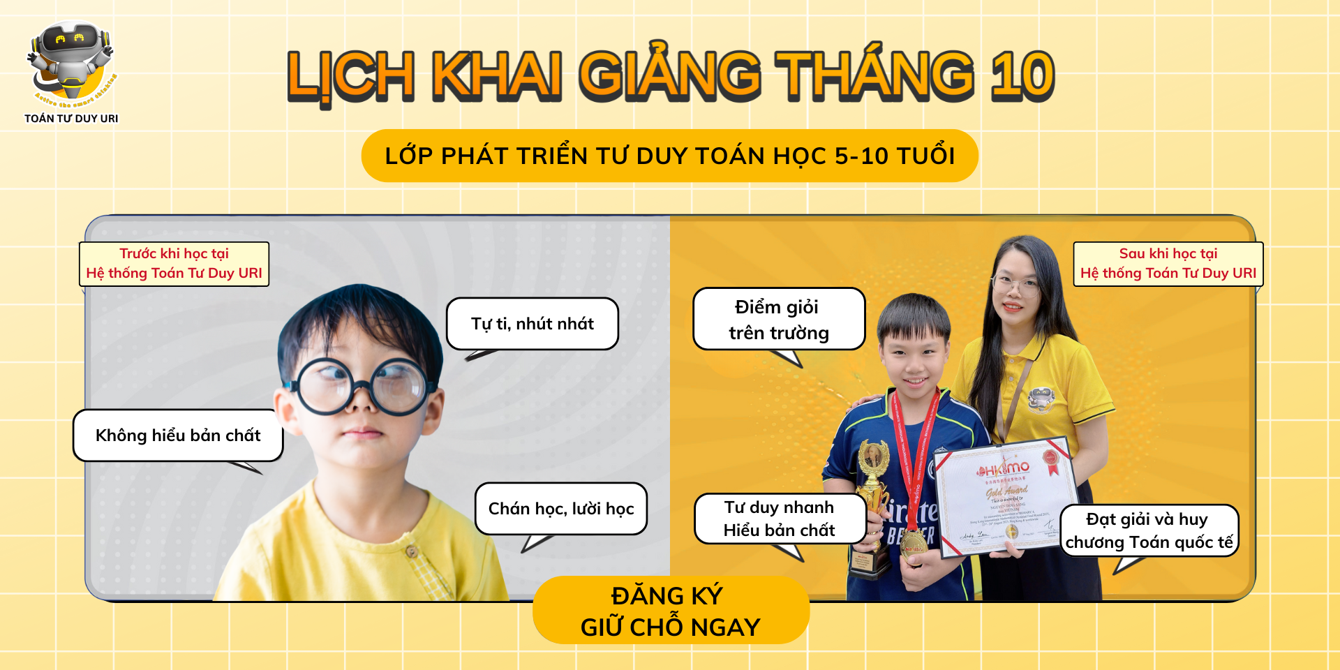 LỊCH KHAI GIẢNG THÁNG 10/2025